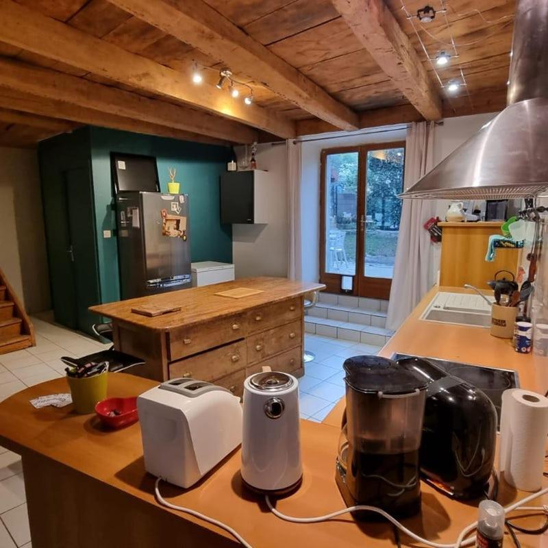Les Jardins De Kuz - Baleine Hotel Bernin Bagian luar foto