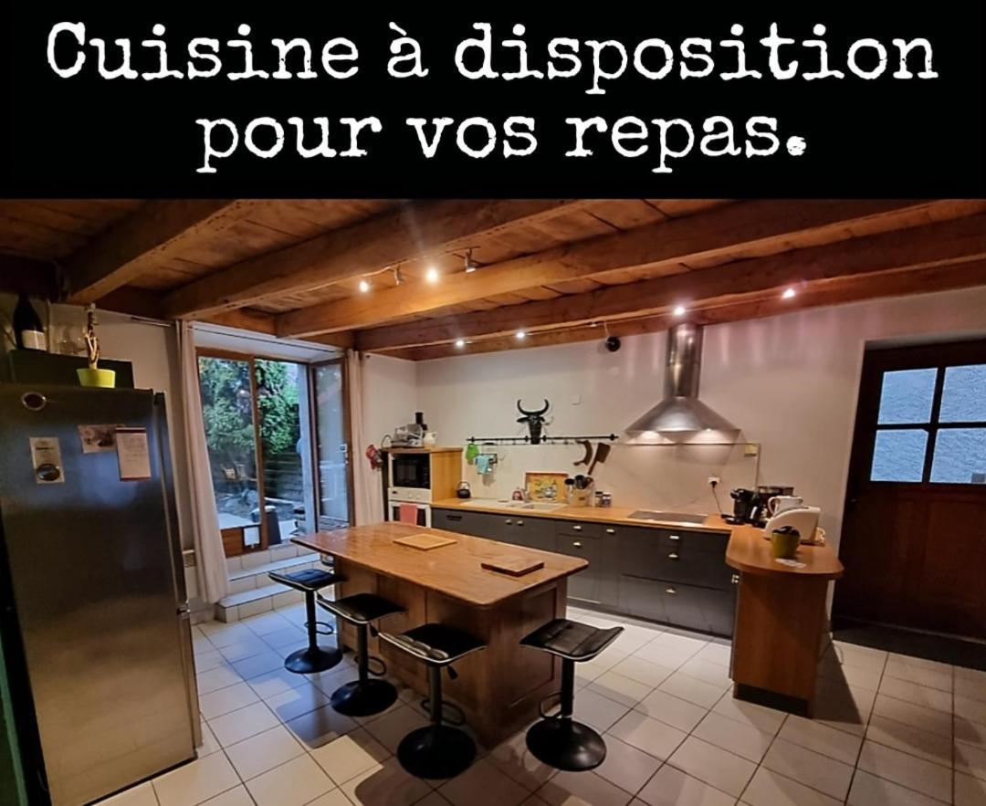 Les Jardins De Kuz - Baleine Hotel Bernin Bagian luar foto